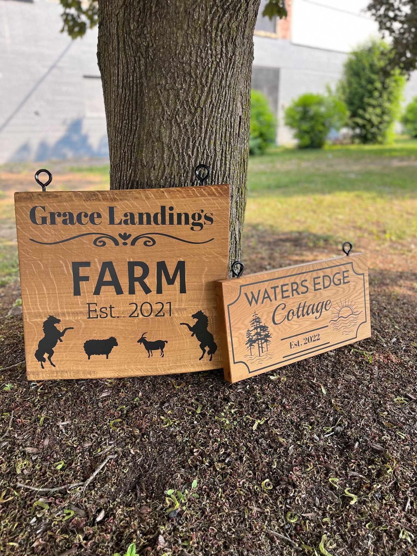 Special Live Edge Signs CNC