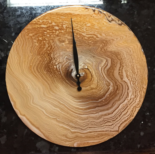 Tree ring 20” Clock