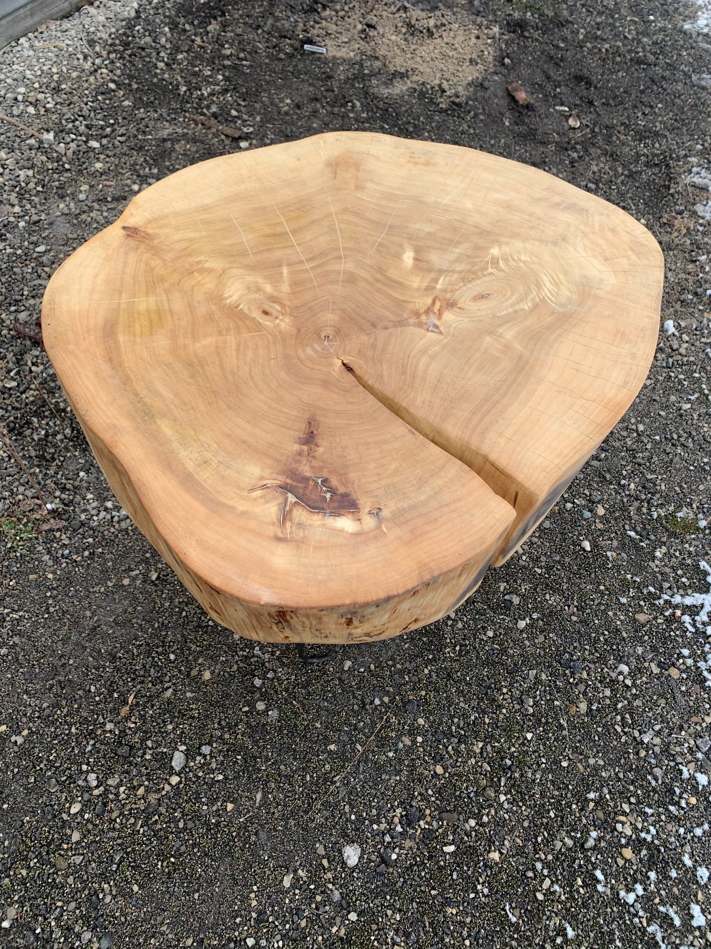 Small Ash Side Table