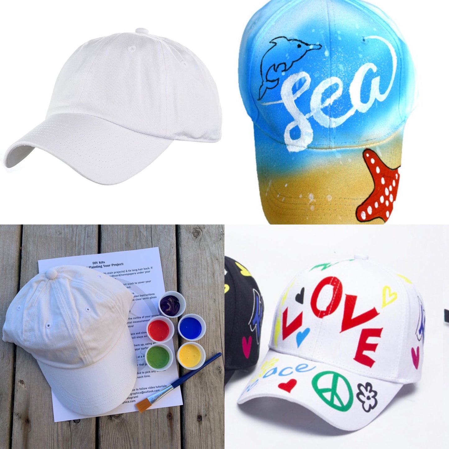 DIY Kits Baseball Hat