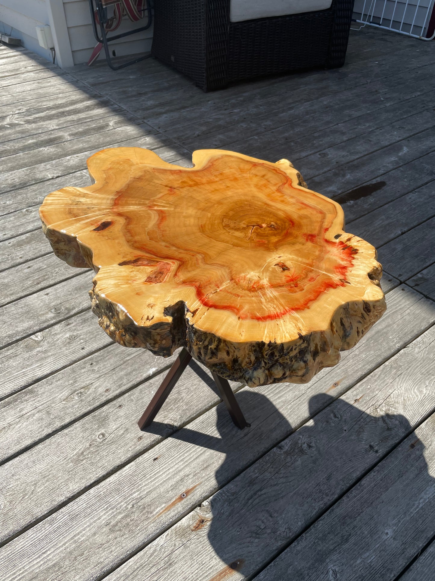 Manitoba Maple Side Table
