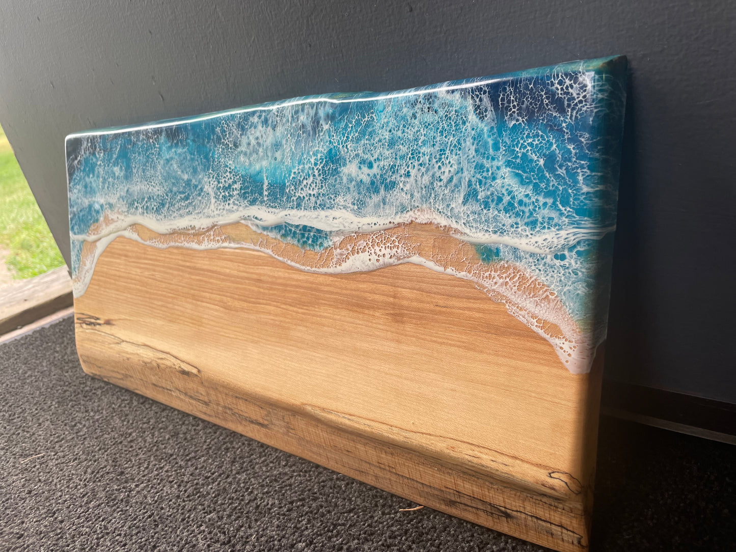 Spalted Maple Charcuterie Ocean Board