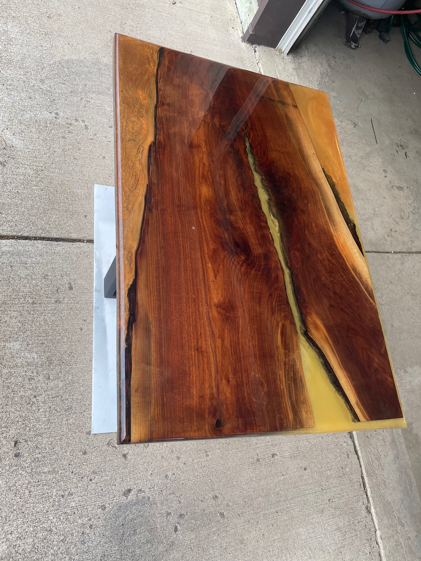 Walnut & Epoxy Coffee Table