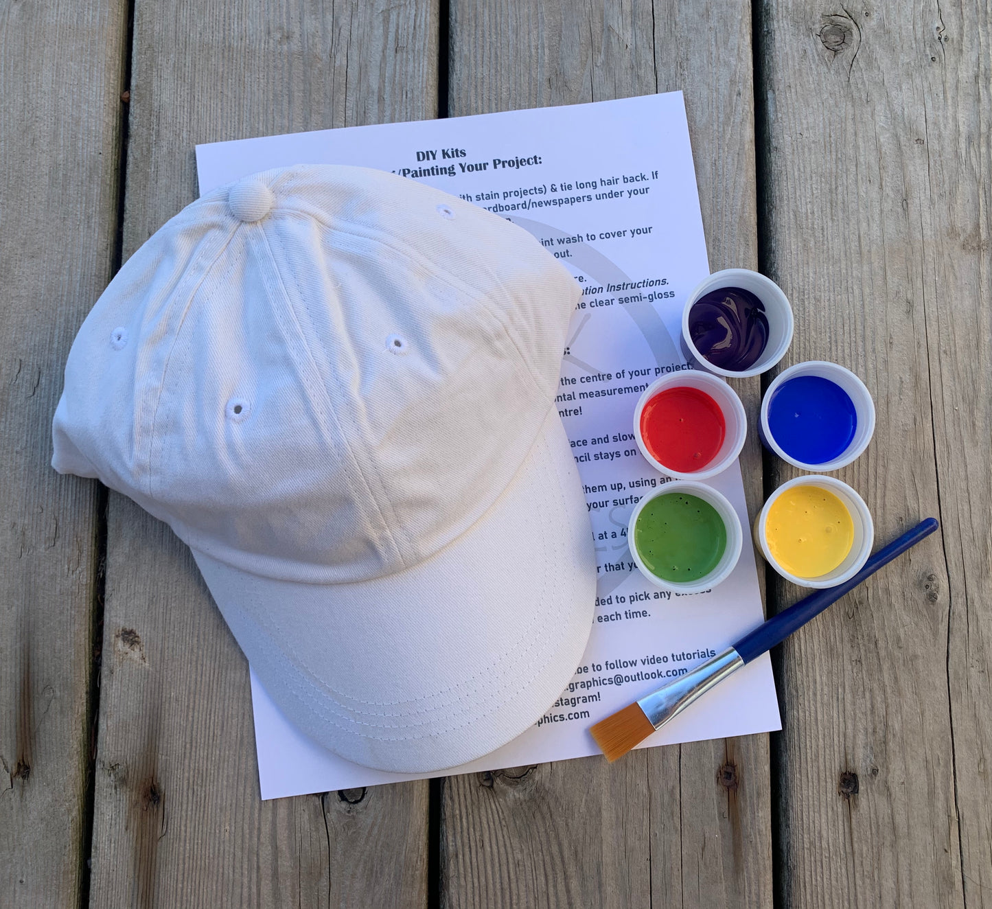 DIY Kits Baseball Hat